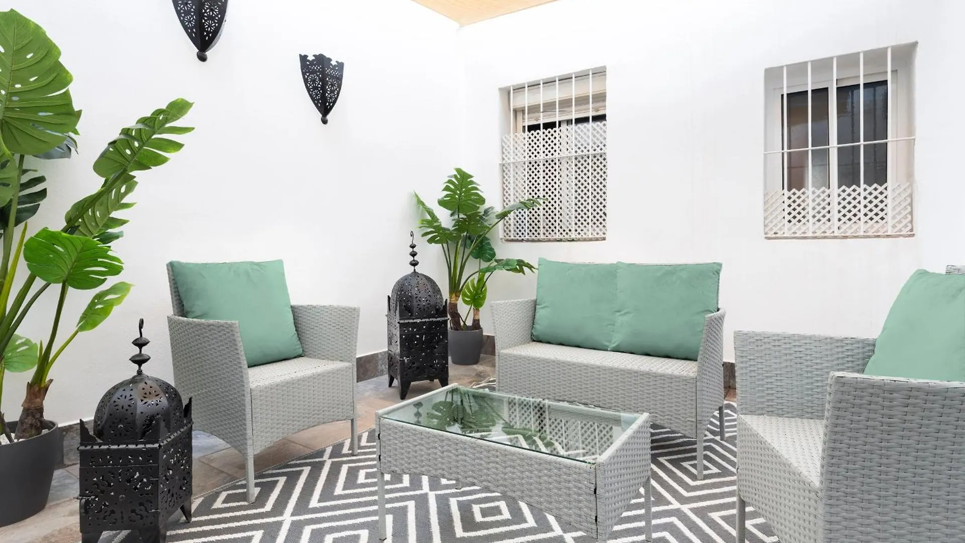 Apartament Triana Pureza Suite Con Patio Privado Sewilla Hiszpania